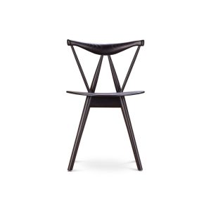 Dining chair with backrest